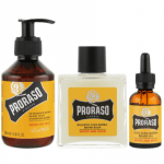 Proraso Wood & Spice Beard Kit (balm/100ml + shmp/200ml + oil/30ml) - image-1